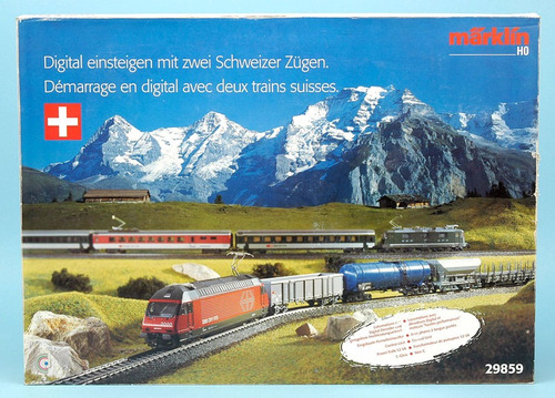 Marklin Starter Set 29859 Digital Sbb Class 460 & Re 4/4 Ii