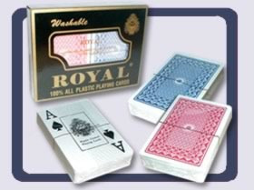 Naipes Royal Original 100% Plastico. Profesionales+ Cartas