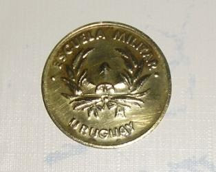 Medalla De Los 100 Años De La Escuela Militar Del Uruguay