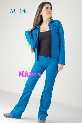 Conjunto De Dama 3 Piezas Chaqueta Deportivo. Talla Unica.