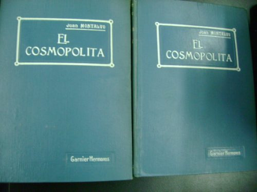 El Cosmopolita  Montalvo 1923  2 Tomos