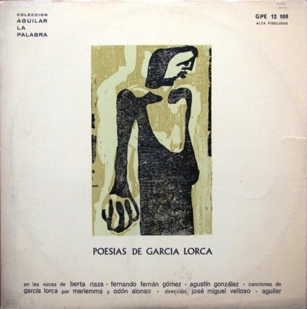 Fernando Fernan Gomez Y Otros - Poesias De Garcia Lorca - Lp
