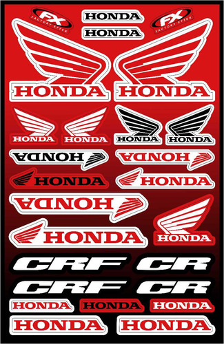 Calcos Honda Cr- Crf  Kit Universal