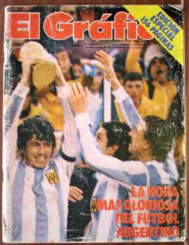 Argentina Campeon Mundial 1978 - Revista El Grafico Completa