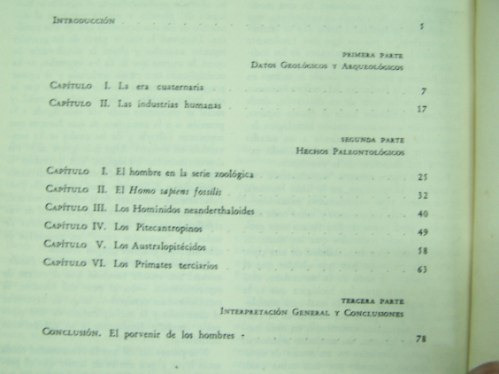 Imagen 2 de 3 de La Genesis De La Humanidad * Camille Arambourg * Eudeba *