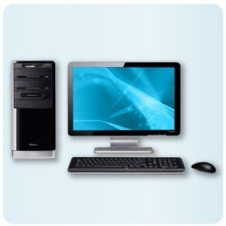 Computadora Completa Dual Core + Monitor 19 Lcd Led Insolito
