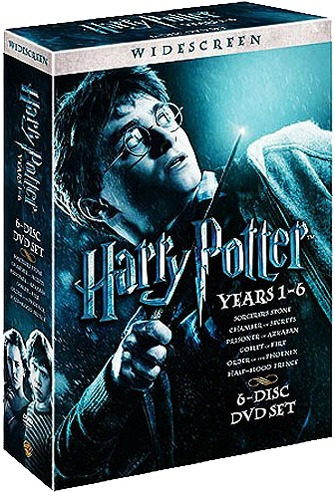 Harry Potter: Años 1 A 6 - Pack En Dvd Original De Usa