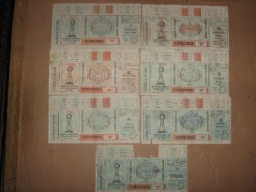 Entradas Copa De Oro Del 80 Uruguay