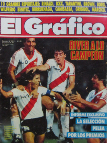 Libreriaweb Revista El Grafico Futbol Mundial Numero 3511