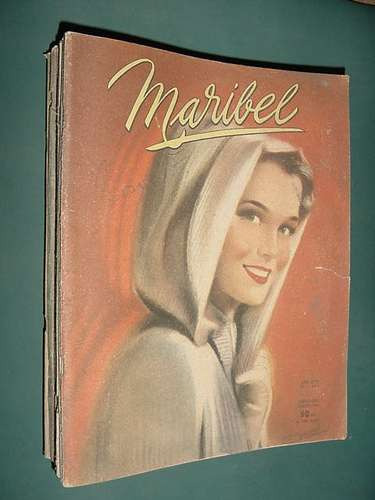 Revista Maribel 826 Ago48 Mapy Cortes Carlota Rossi Mantel