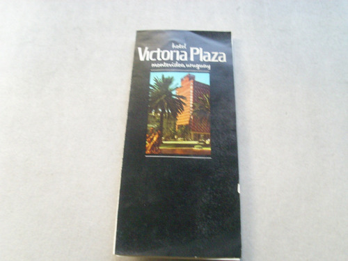 Hotel Victoria Plaza Folleto Antiguo