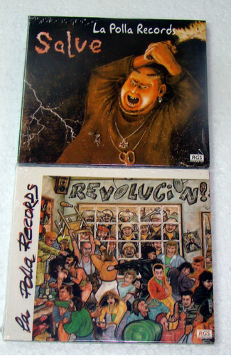 La Polla Records Lote De 2 Cds Salve Revolucion Kktus