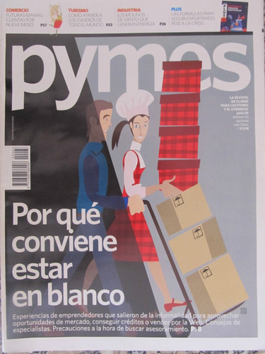 El Arcon Lote De 3 Revistas Pymes - Clarín