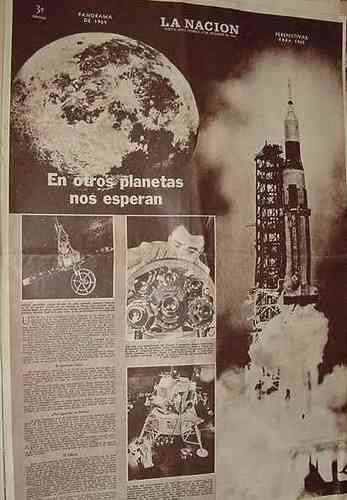 Diario La Nacion 27/12/64 Espacial Espacio Panorama Del Cine