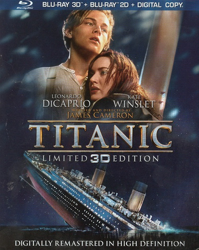 Titanic - Blu-ray 3d - Edición Limitada - Nueva Y Original