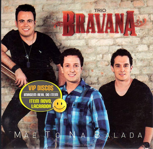 Cd Trio Bravana Mãe To Na Balada Promocional - Raro