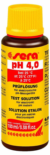 Solución Calibración Sera Alemana, Ph 4 100 Ml X 2 Unid