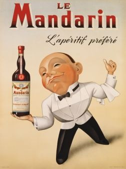 Publicidad De Le Mandarin L¿aperitif Prefere - 1932 - 40 X 30