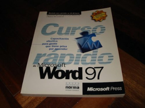 Libro De Enseñanza De Word 97 De Microsoft