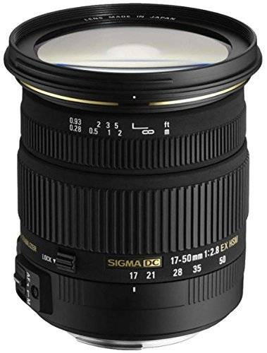 Sigma 17-50mm F / 2.8 Ex Dc Os Hsm Fld De Gran Apertura Lent