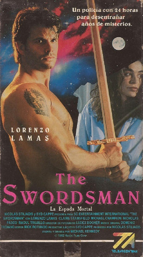 The Swordsman Vhs Lorenzo Lamas Claire Stansfield 1992