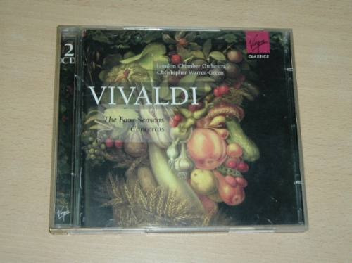 Christopher Warren Green Vivaldi 4 Seasons Cd Doble Holandes