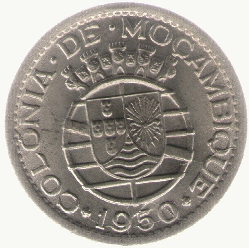 Mozambique 50 Centavos 1950   S/c
