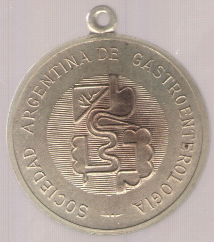 Medalla Medicina Congreso De Gastroenterologia 1965  S/c