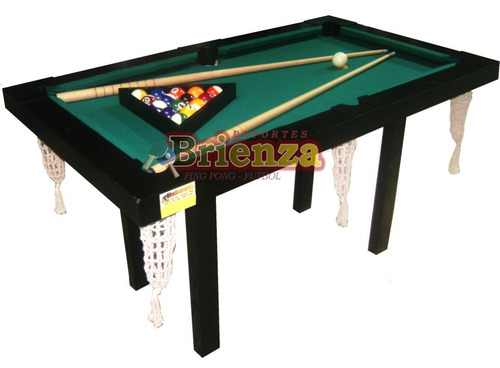 Mesa De Pool Mini 1.40x0.80mts Pintura Laqueada Mdf