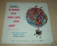 Ernest Gold El Mundo Esta Loco Soundtrack Vinilo Argentino