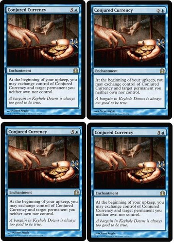 Cartas Magic: 4 Conjured Currency Return To Ravnica Mtg