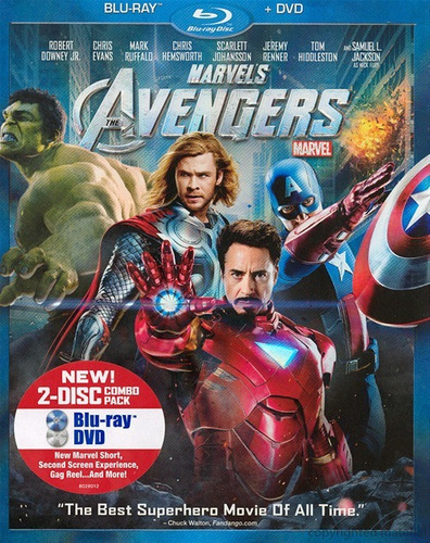 Blu-ray + Dvd The Avengers / Los Vengadores De Marvel