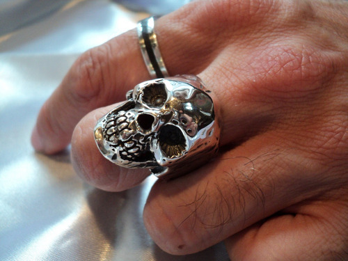Anillo Calavera (grande) Plata 925