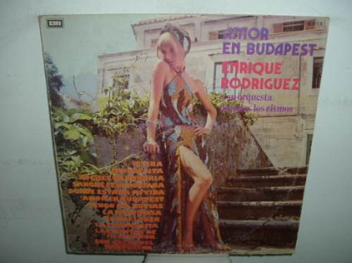 Enrique Rodiguez Amor En Budapest Vinilo Argentino