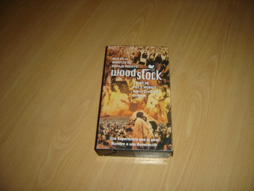 Woodstock Vhs Argentina Hendrix Who Joe Cocker