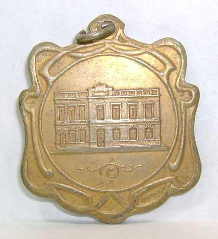 Medalla Escuela Niñas Guardia Honor Buenos Aires 1908 B10