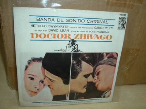 Maurice Jarre Doctor Zhivago Soundtrack Simple Arg C/tapa