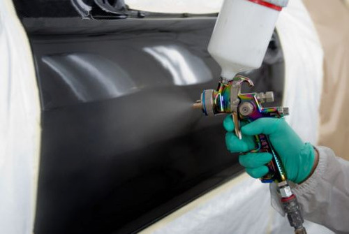 Kit Pintura Automotriz Pu Negro Intenso