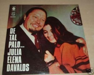 Julia Elena Davalos De Tal Palo Vinilo Argentino