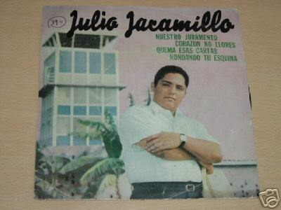 Julio Jaramillo Nuestro Juramento Vinilo Ep Con Tapa