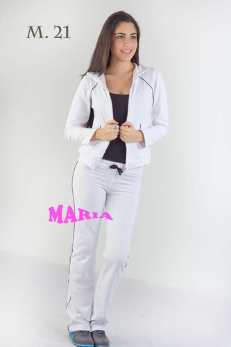 Conjunto De Dama 3 Piezas Chaqueta Deportivo. Talla Unica.