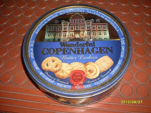 comprar Lata De Galletitas Wonderful Copenhagen Butter Cookies