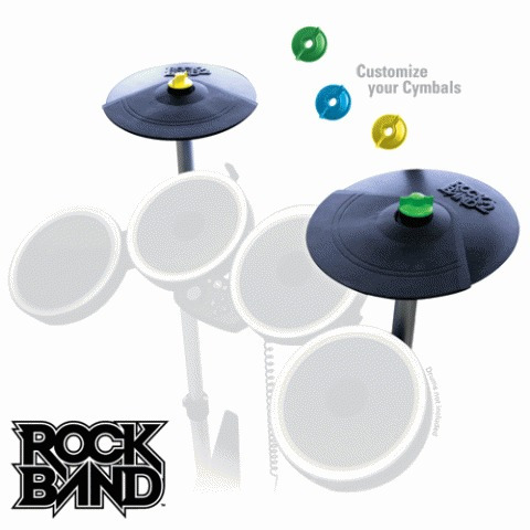 Rock Band Expansión Doble Platillos - Xbox 360, Ps3, Wii