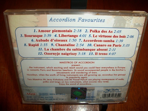 Duo De Acordiones-kotodziej-paluch Cd Original