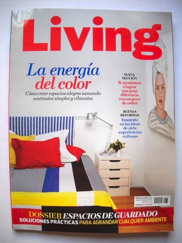 Revista Living Nro 72 Junio 2011 La Energia Del Color
