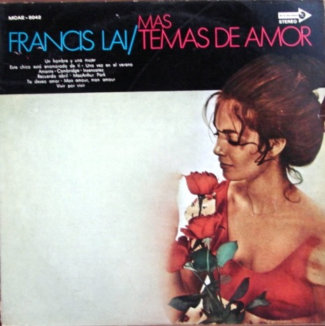 Francis Lai - Mas Temas De Amor - Lp Vinilo Instrumental