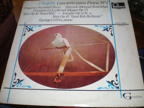 Disco Lp Vinilo Chopin Concierto Para Piano N° 1