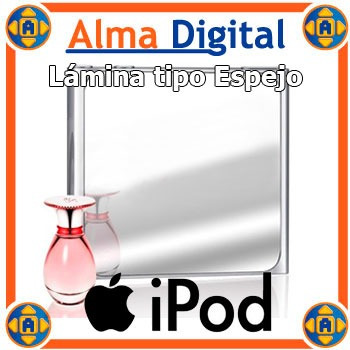 Lámina Protector Pantalla Espejo Para iPod Nano 6 6g + Paño