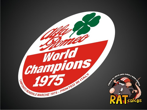Calco Alfa Romeo / Campeonato Mundial 1975