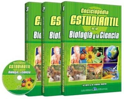 Enciclopedia Estudiantil De Biología Y Ciencia 3 Tomos + Cd